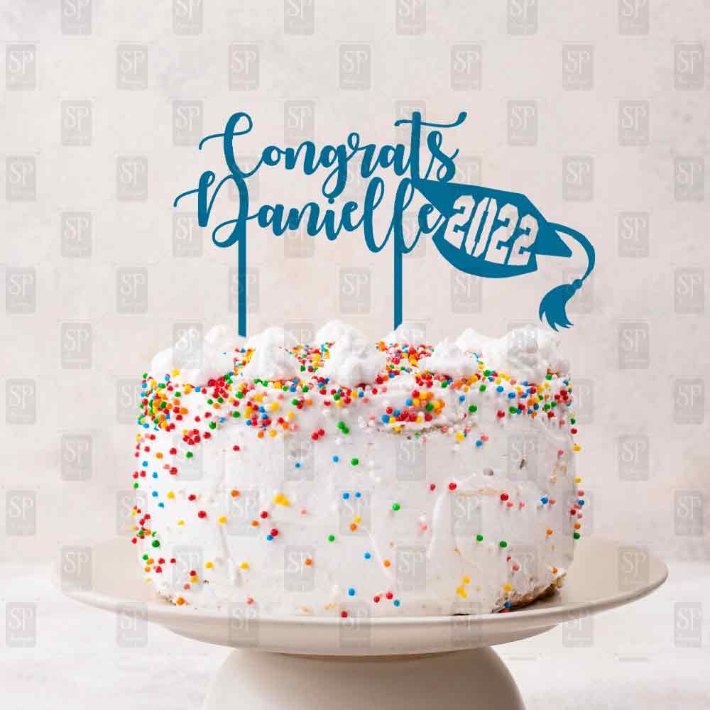 Graduate Cake Topper | Sunny Paperie